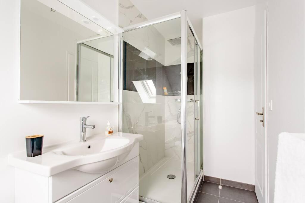 Appartement Cosy Proche Paris Orly - Climatise Morangis  Eksteriør bilde